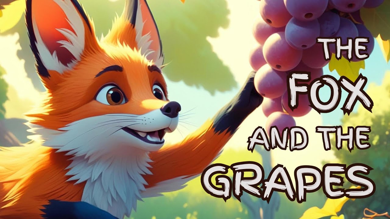 Stories for Kids: The Fox and the Grapes - Best Children's Bedtime Story Animated