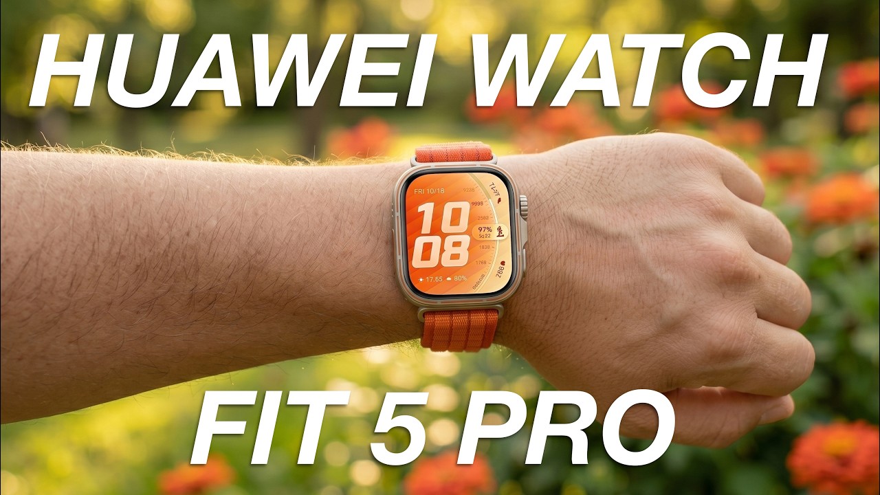 Beste Smartwatch für 300€! HUAWEI Watch Fit 5 Pro Review