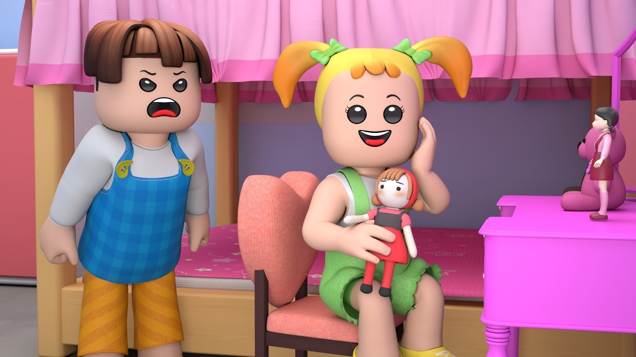 ROBLOX Brookhaven 🏡RP - FUNNY MOMENTS: Sibling Room Battle | Roblox Animation