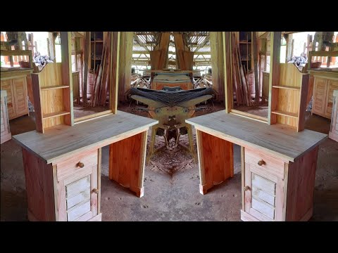 Membuat meja rias minimalis modern terbaru, desain simpel