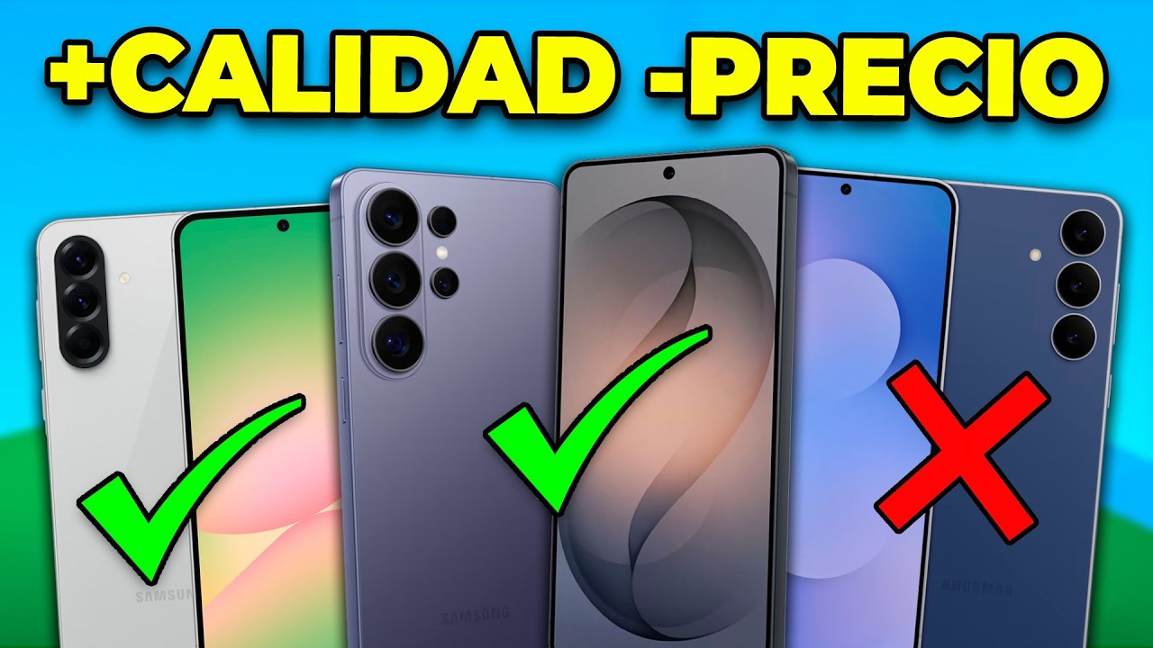 Los 5 ÚNICOS Samsung que SÍ Valen la Pena en 2026 (El resto es BASURA)