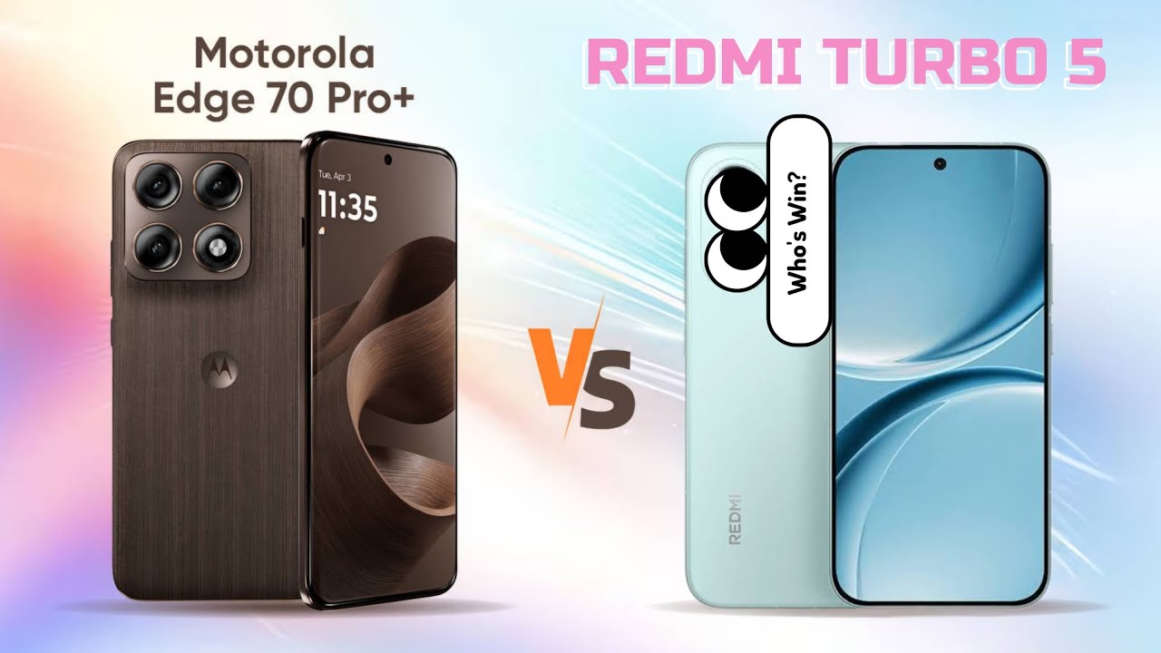Redmi Turbo 5 vs Moto Edge 70 Pro Plus 😱 | Best Gaming Phone Under ₹40,000? 🔥 Full Comparison!