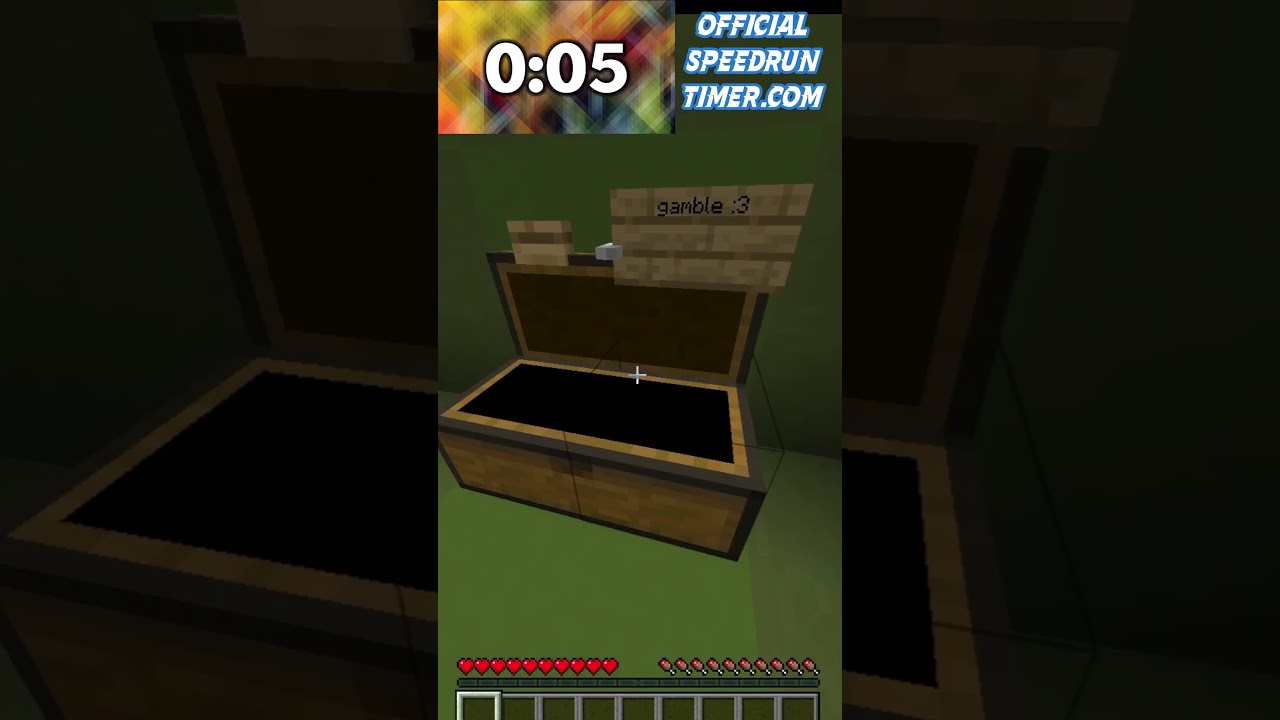 Random Minecraft Speedruns 6: Gambling Away All My Diamonds #minecraft #speedrun #meme #speedruning