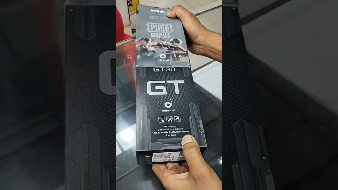 Infinix GT 30 5G Unboxing & First Look - 144Hz AMOLED & GT Triggers!#infinixgt30 #flagshipphone