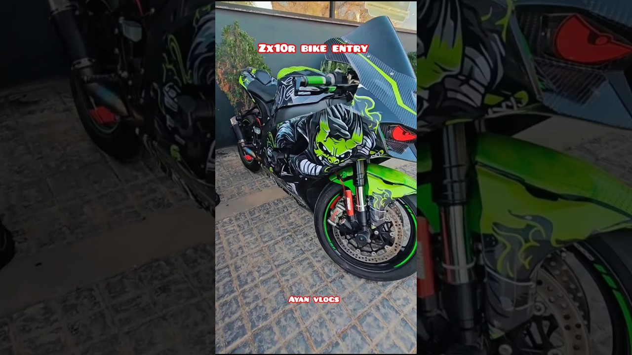 Zx10r 💥 Bike RAP 🥰 #superbike #kawasaki10r #zx10r #viralshort #viralvideo #trending #shorts #motovlo