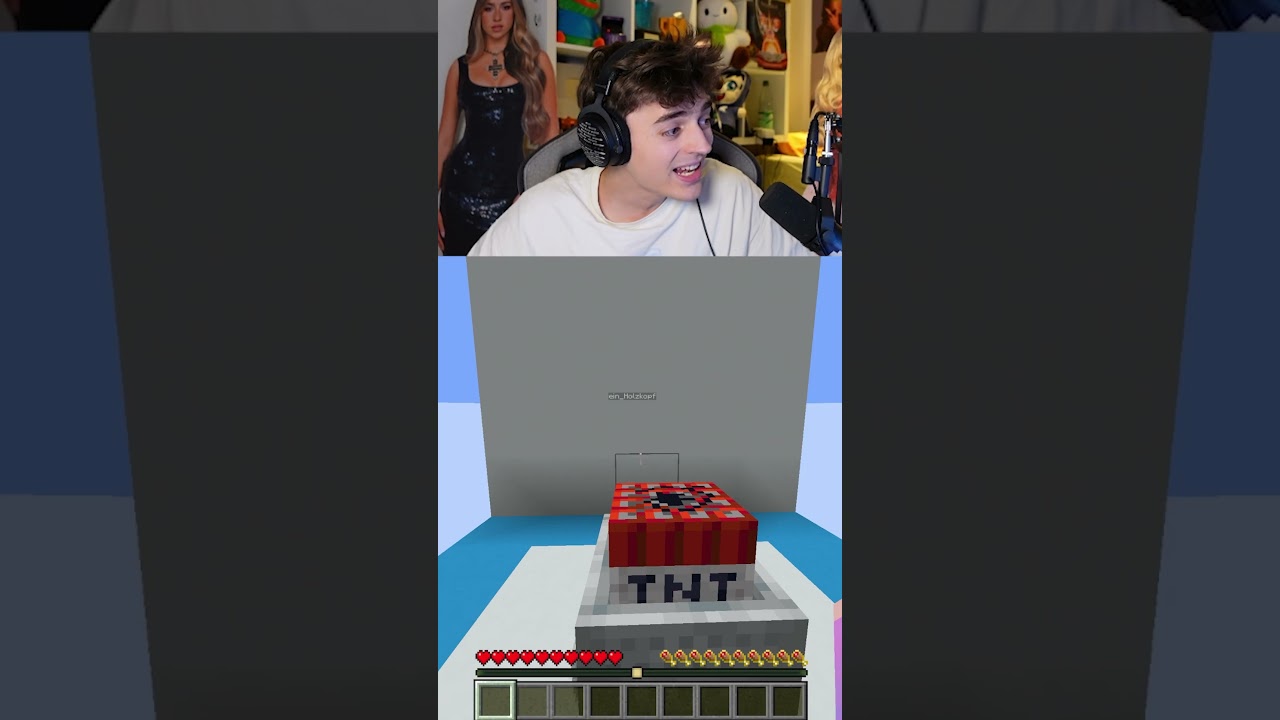 Wahrheit oder Lüge 2 mit ein Holzkopf #minecraft