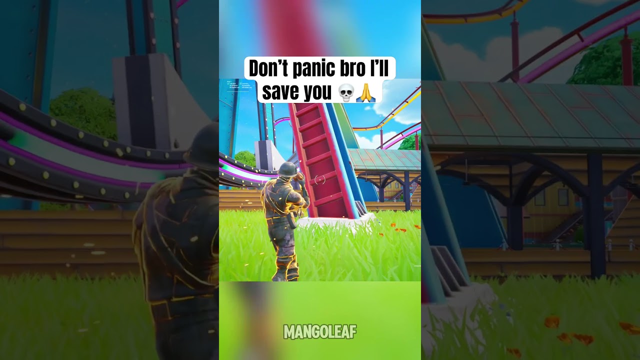 Bro was getting saved at any cost 💀 #fortnite #fortniteshorts #gaming