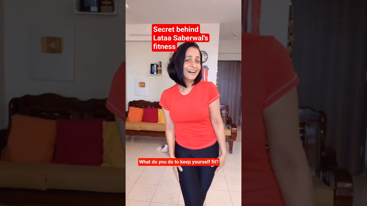 #lataasaberwal believes '#movement is #medicine '💪#fitness #motivation #yt #shorts #befit #workout