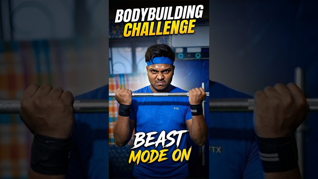 Bodybuilding Challenge 💪 (Day 10/100) #shorts
