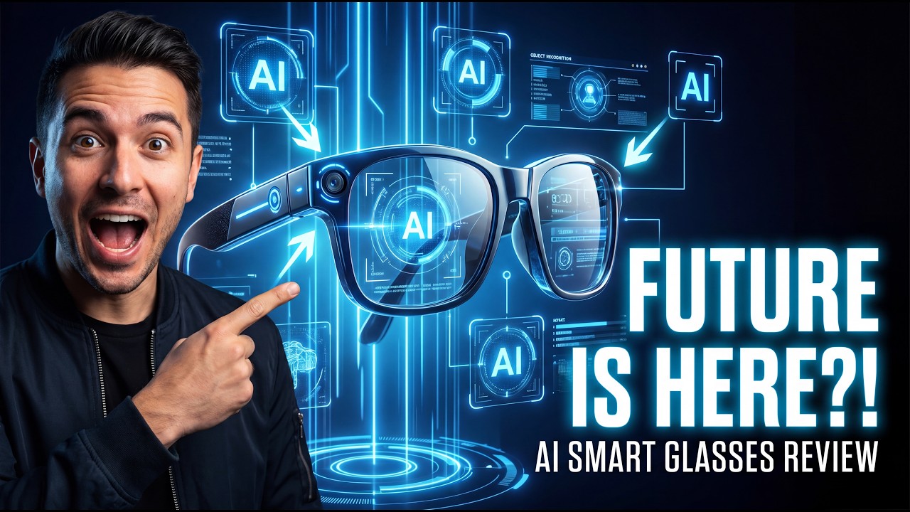 AI Smart Glasses Review 2026 | 4K Camera, AI Assistant, Live Translation & More!
