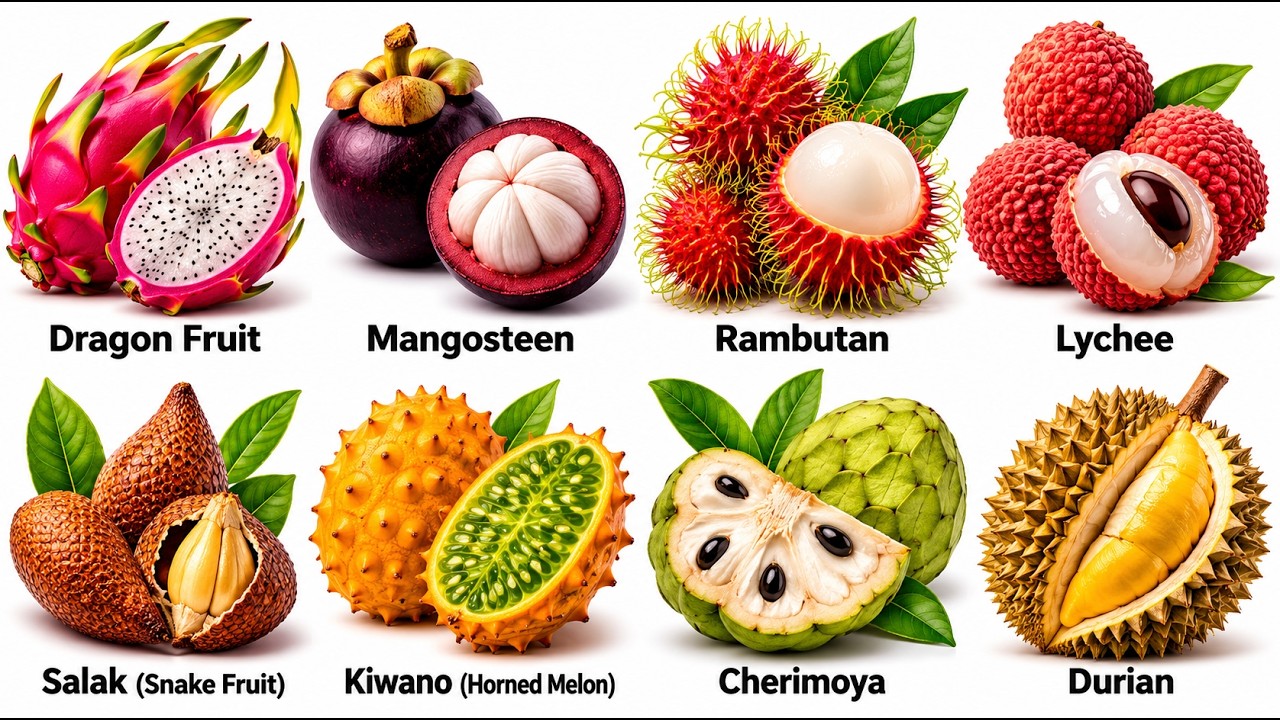 The World’s Strangest Fruits Explained