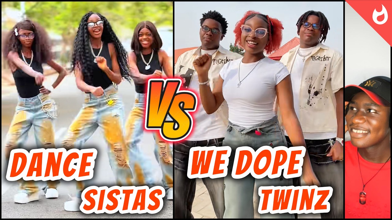 New Dance Challenge 🔥~ Dance Sistas Vs Wedopetwinz - Who Won? Tiktok Dance challenge part 2