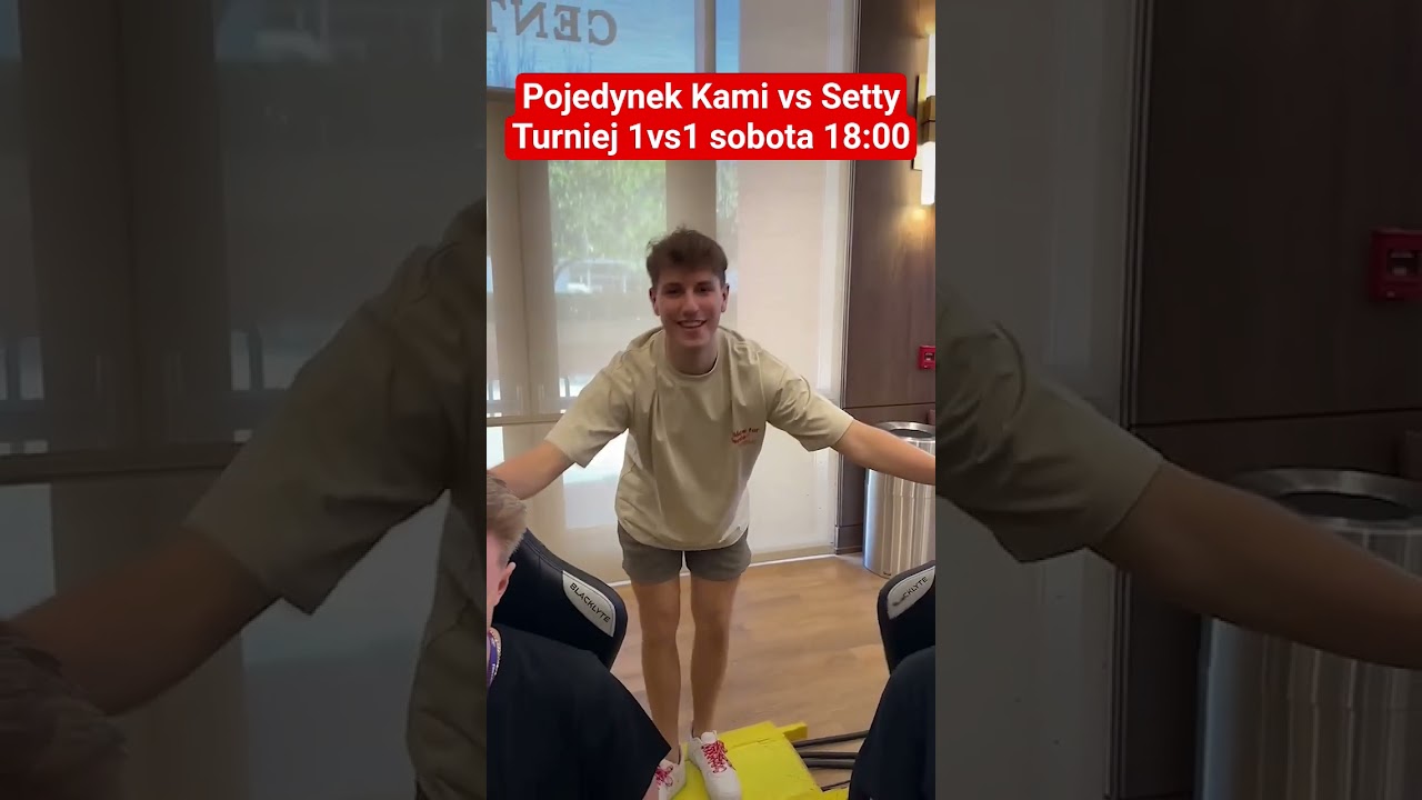 Kami vs Setty 1vs1 sobota 18:00 🤝🐐 #jacob #setty #kami #fortnite