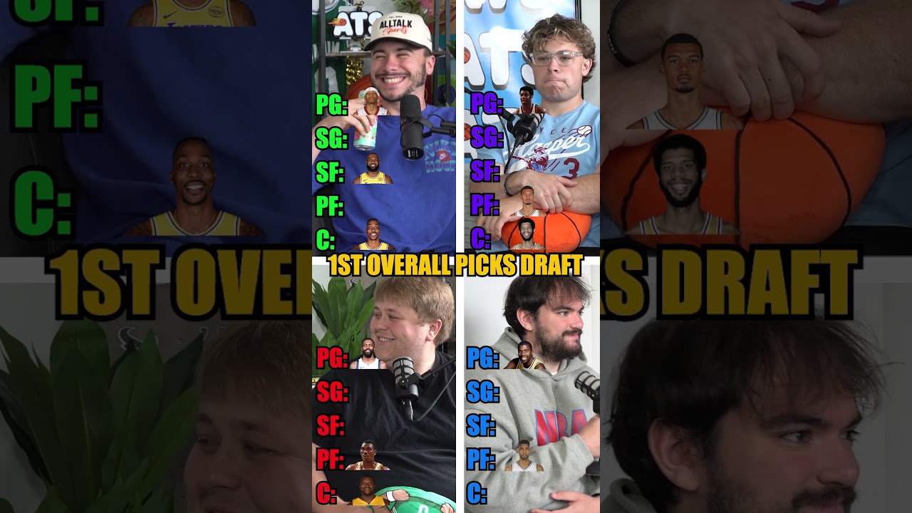 Who drafted the BEST number one picks team of all time! #nba