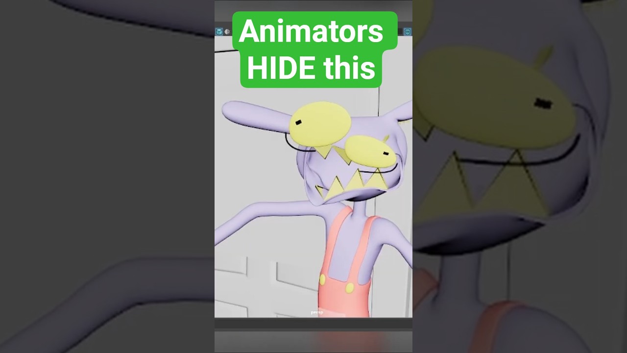 Animators HIDE THIS FROM YOU (cheats) #animation