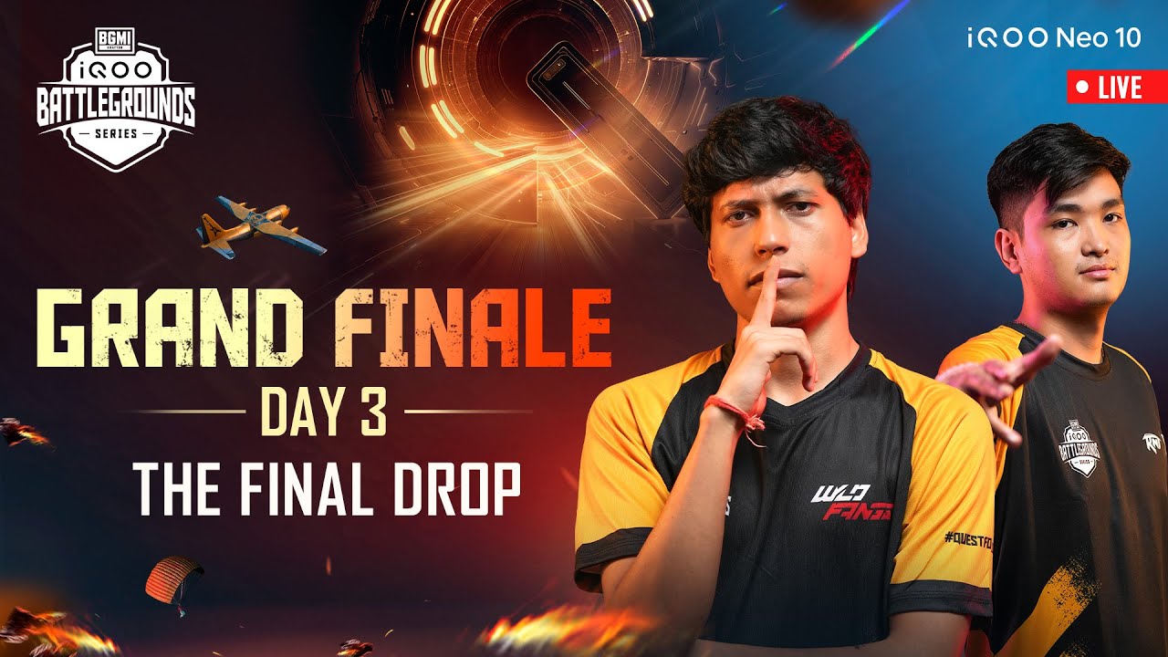 [HINDI] iQOO Battleground Series 2025 | Grand Finale - Day 3 #QuestForGlory #iQOONeo10