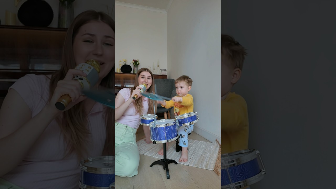 Новый уровень шума в нашей квартире 😂🥁 #familyvlog #буднисмалышом #vlog #сребенком #дети