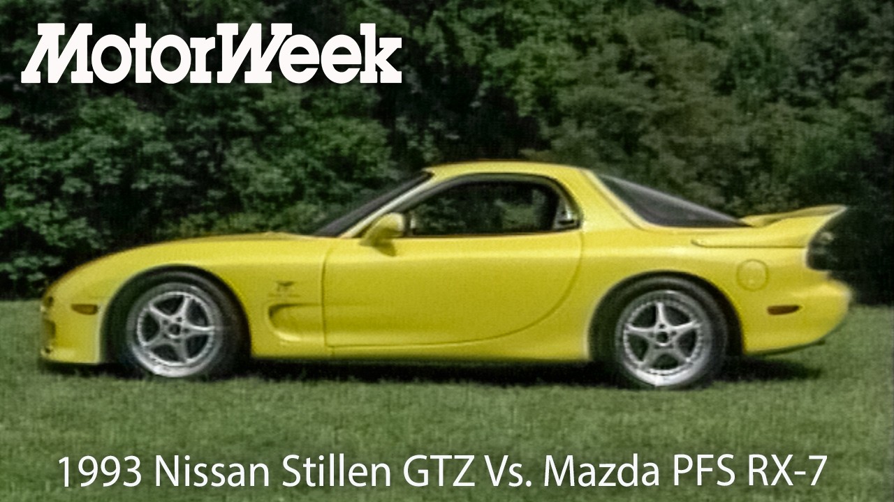 1993 Nissan Stillen GTZ vs Mazda PFS RX7 | Retro Review