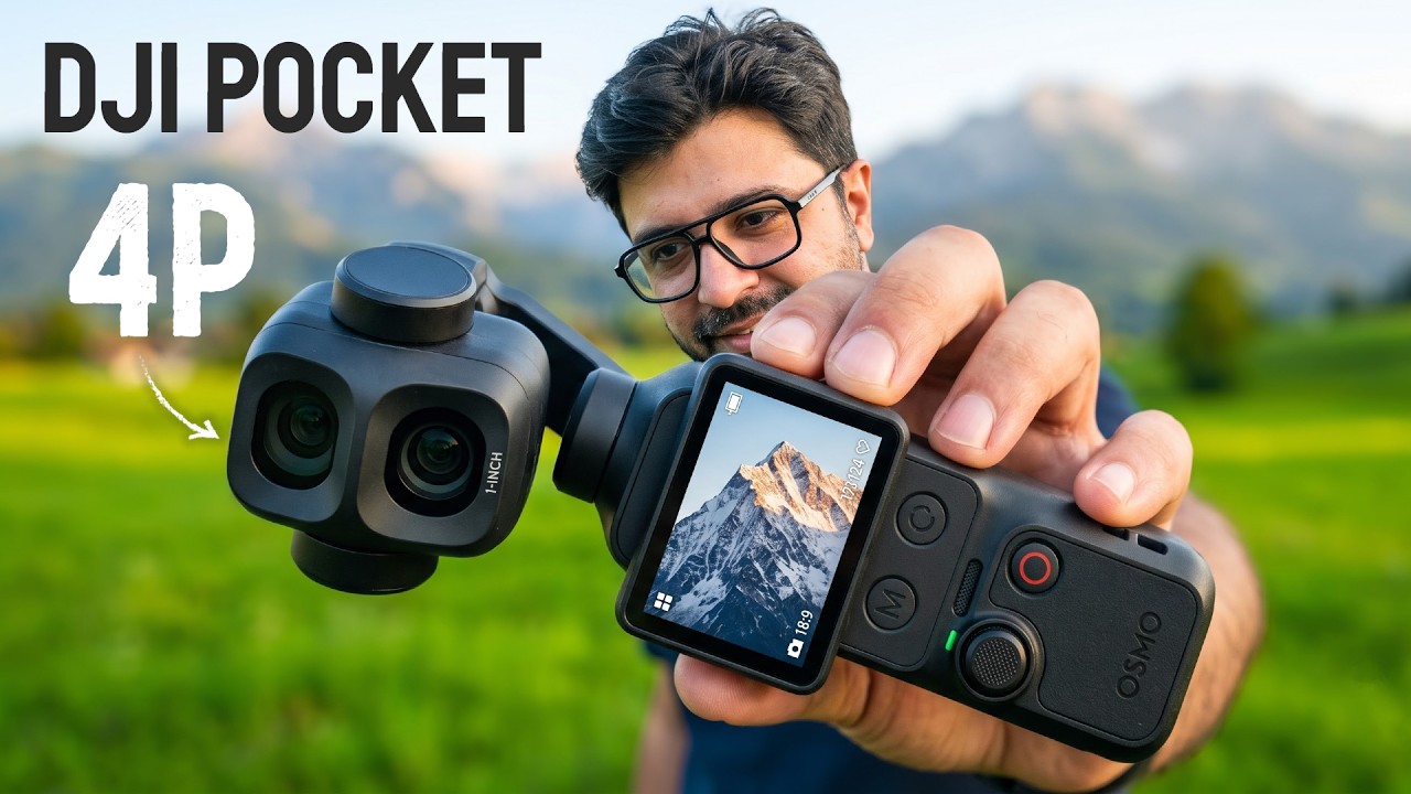 DJI Osmo Pocket 4P - Best Vlogging Camera of 2026?