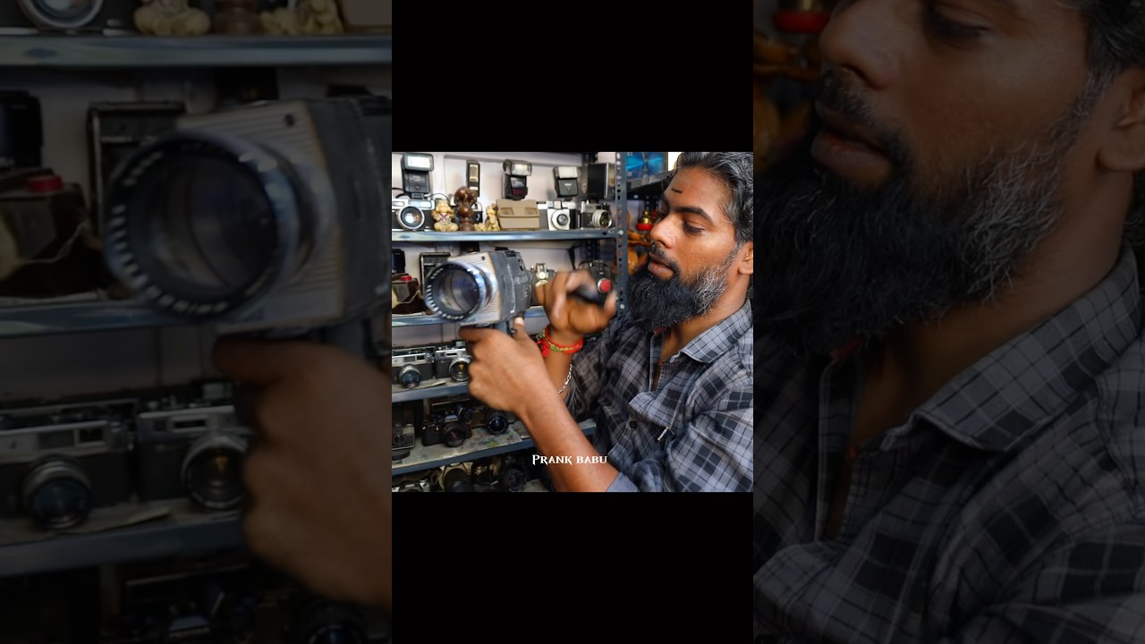 I Found INSANE Vintage Cameras in Chennai #shorts #vintage #camera #vlog