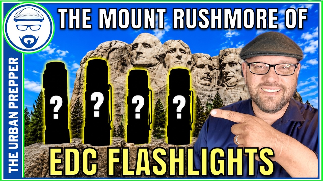The Mount Rushmore of EDC Flashlights
