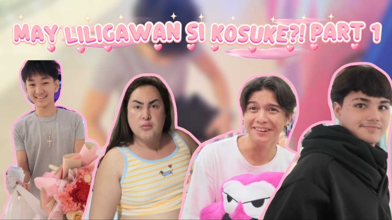 NANLIGAW na si KOSUKE (binata na.. ano kaya reaction ni SHELLAINE