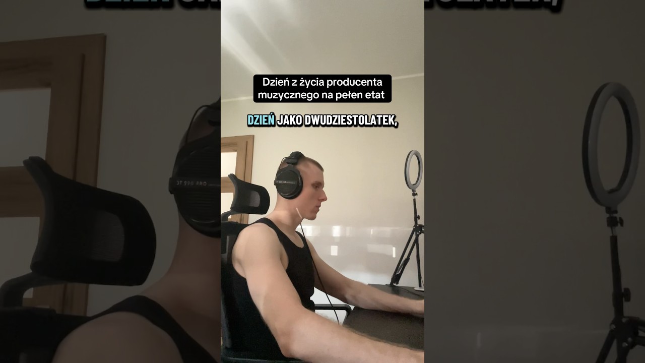 Mój dzień z życia #producerlife #musicproducer #muzyka #beatmaker #flstudio #beatmaking #producer