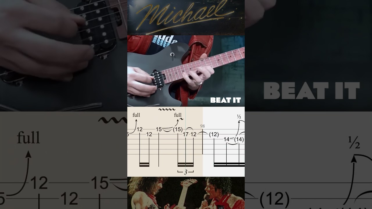 Michael Jackson - Eddie Van Halen - Beat It (Solo)