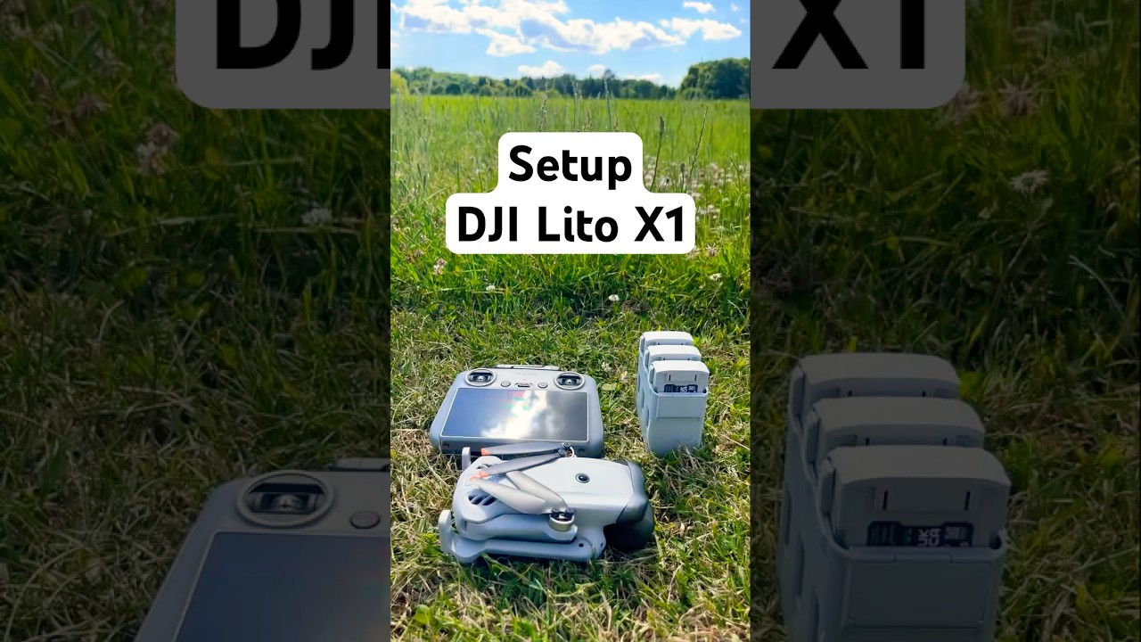 🔥How to setup your DJI Lito X1! #dji #drone