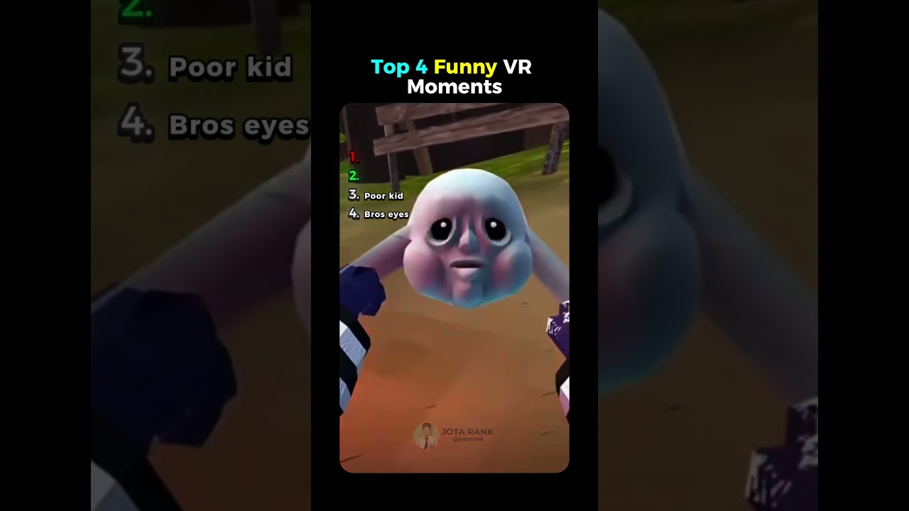 TOP 4 FUNNY VR MOMENTS #best #tiktok #vr