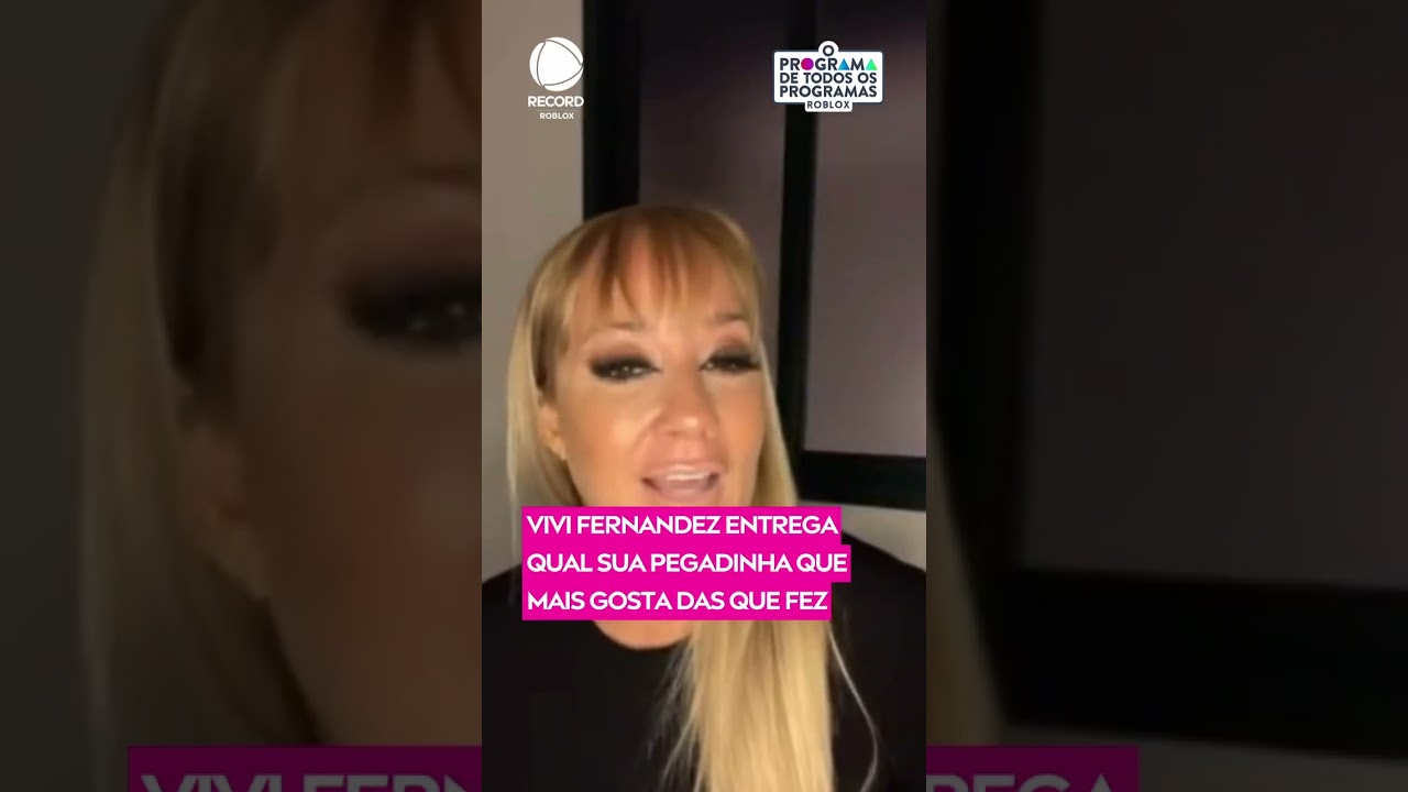 Vivi Fernandez revelou qual foi sua pegadinha favorita do Silvio Santos! 🎥😂 Já viu? Corre pro YT! 👀🔥