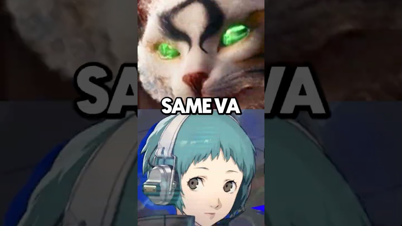 Same voice actor btw 😳 #persona #gaming #funny