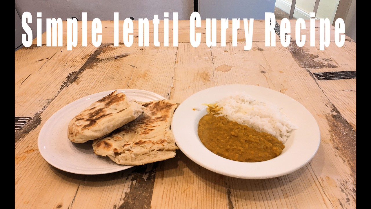 Simple Lentil Curry Recipe.