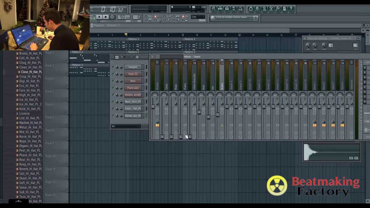 [Beatmaking Factory] Créer une instrumentale mélancolique en direct - FL Studio