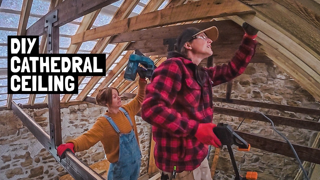 Tackling a HUGE job during the TERRIBLE weather.