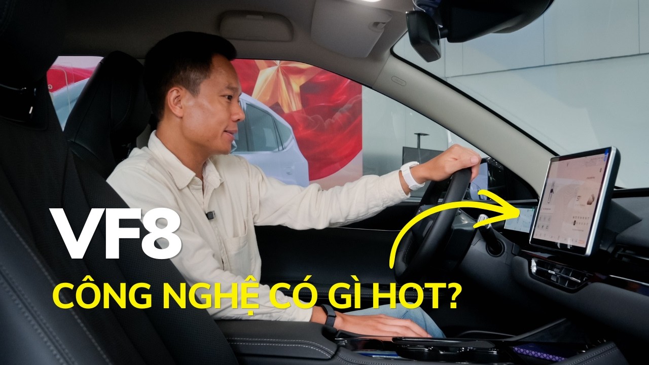 Trải nghiệm VinFast VF8 2026: 2 màn hình mới có thực sự tiện?