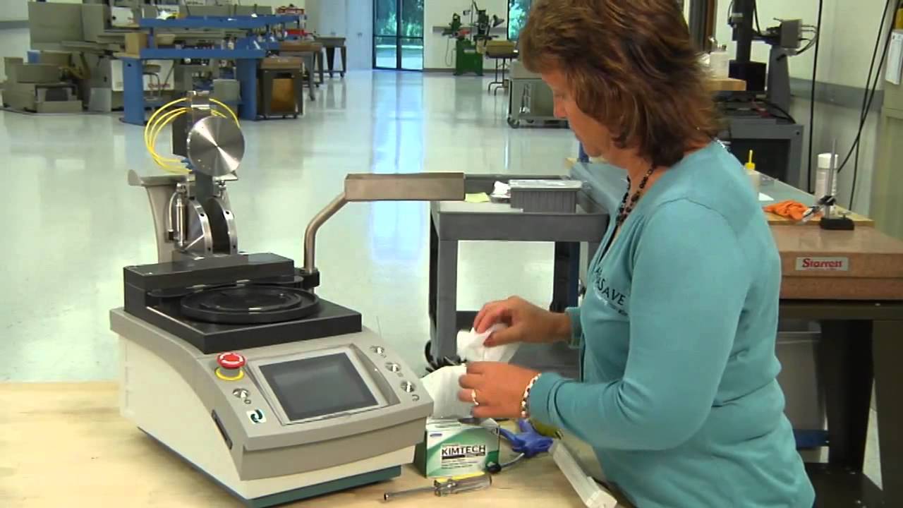 Domaille Engineering Fiber Optic Polishing Machine