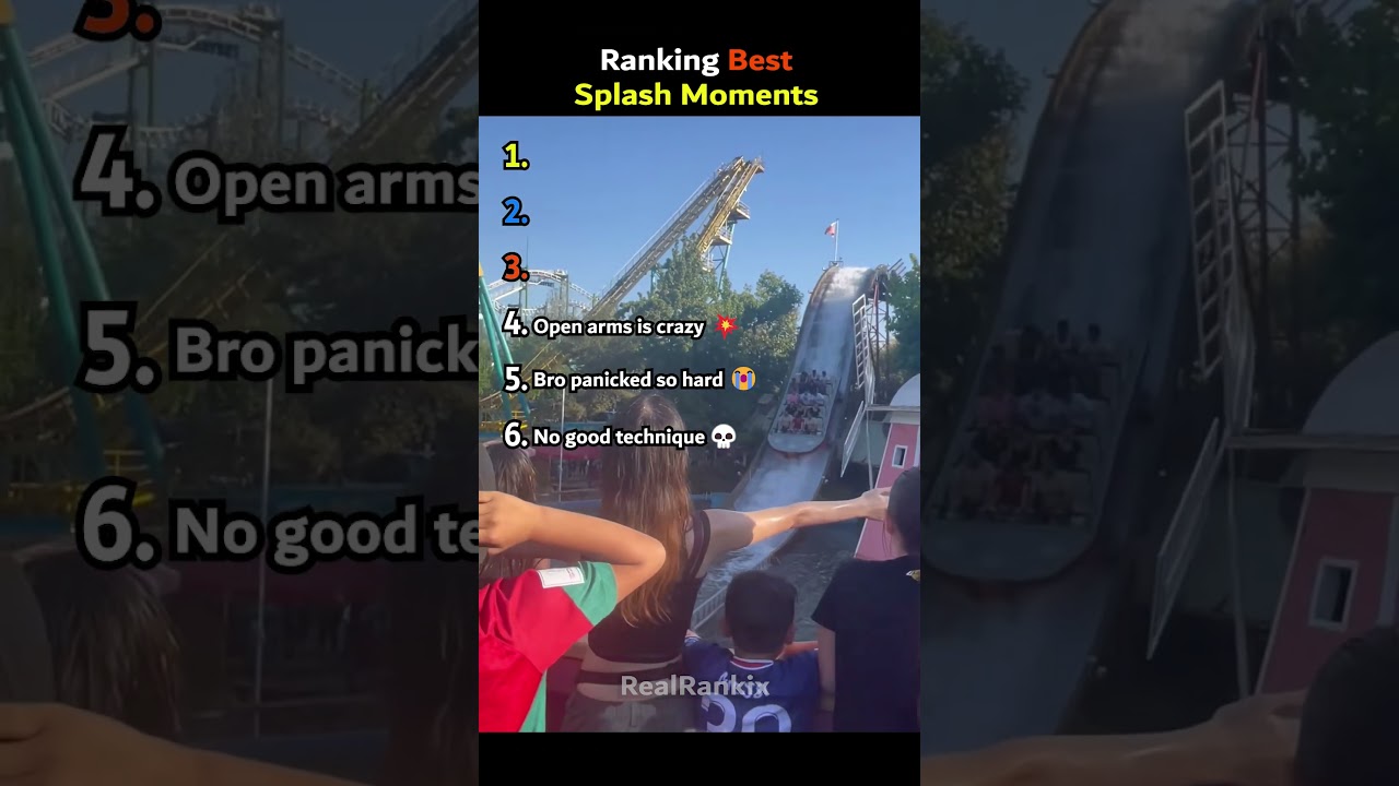 Ranking Best Splash Moments 😭