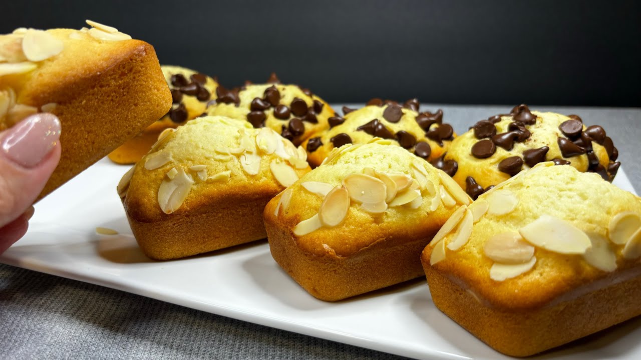 Coconut Mini Loaf Cakes | Fluffy & yummy snack