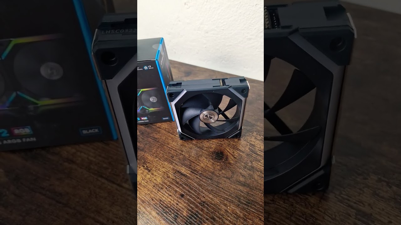 LIAN LI UNIFAN SL120 V2 #pcbuild #gamingpc #pcgaming #lianli #pcbuildandmod