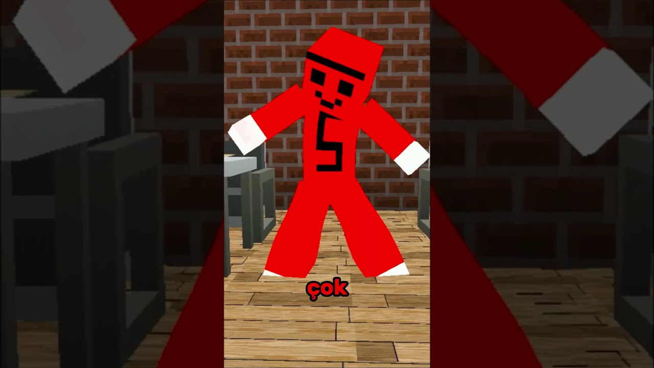 Minecraft Ama 1000 IQ'um Var!! #shorts