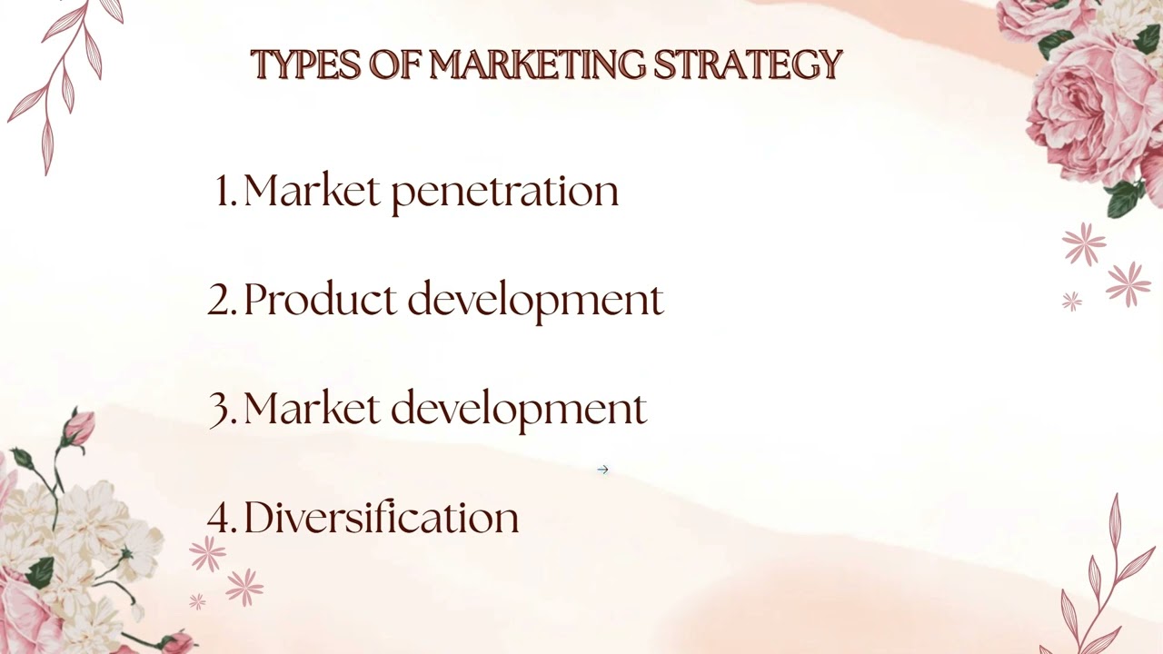 MARKETING STRATEGY & MARKETING MIX 1