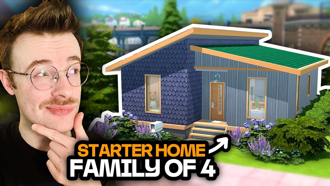 can I build an actually NICE family starter home in The Sims 4?
