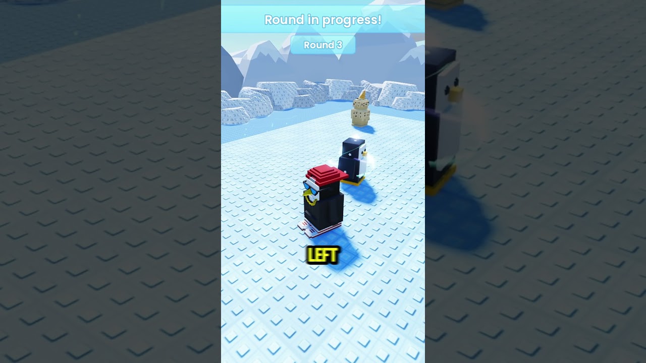 Rank 1 Broguin vs Rank 1 Penguin in Penguin Knockout #roblox #penguinknockout