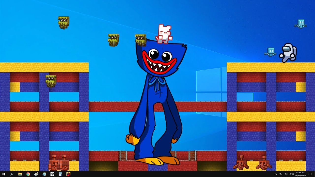 Among Us - OUT - Animation - HUGGY WUGGY | Poppy Playtime