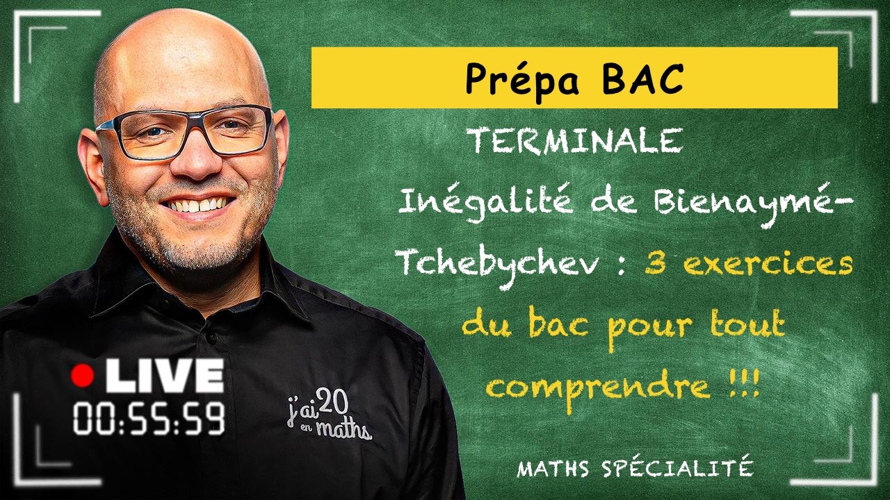 3 exercices types bac pour comprendre l'inégalité de Bienaymé-Tchebychev-inégalités de concentration