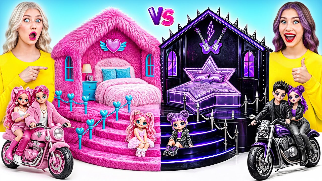 We Build Rock and Cute Doll House by Multi DO Girls