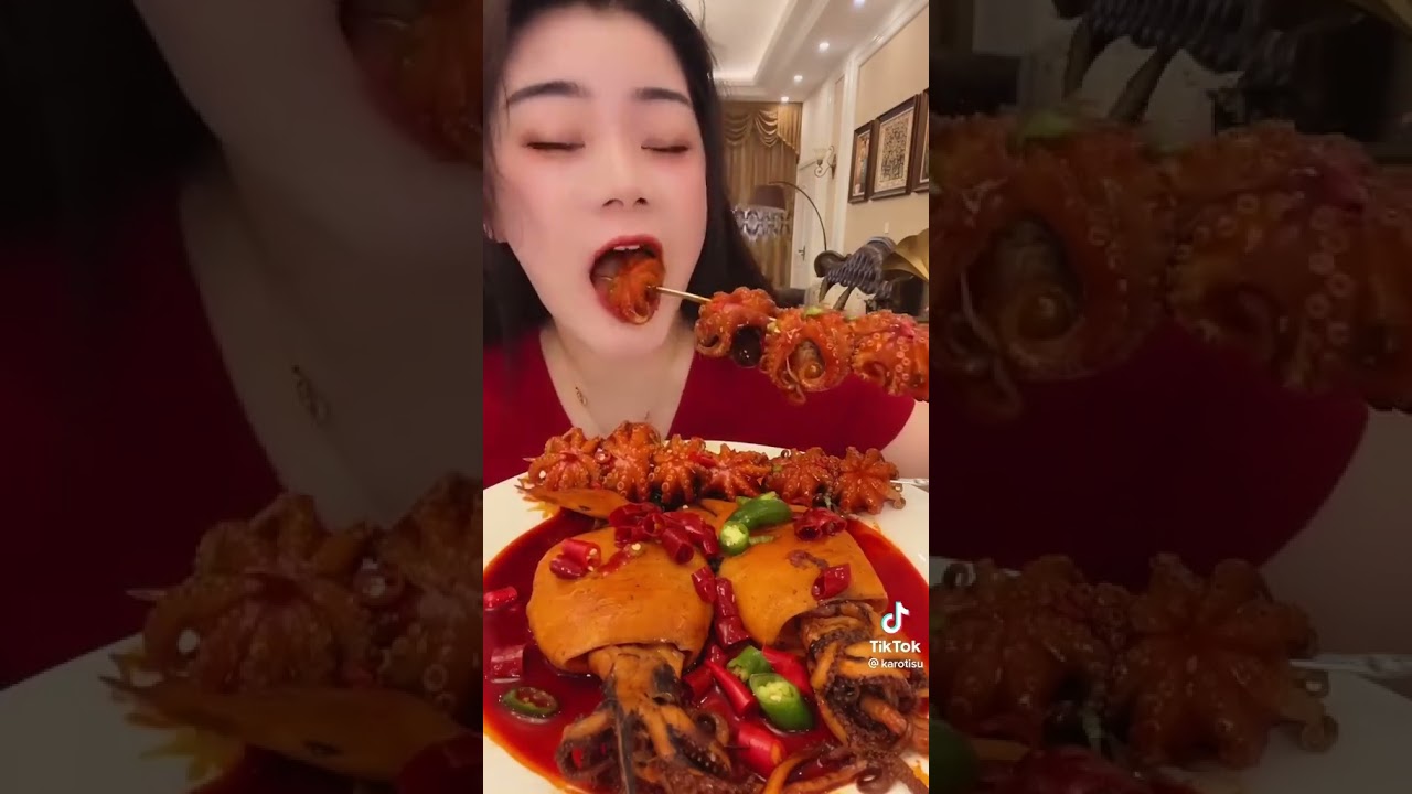 fast eating So Yummy eating spicyfood#asmr #mugbang #makanpedas #delicious #spicy #noodle #eating #s