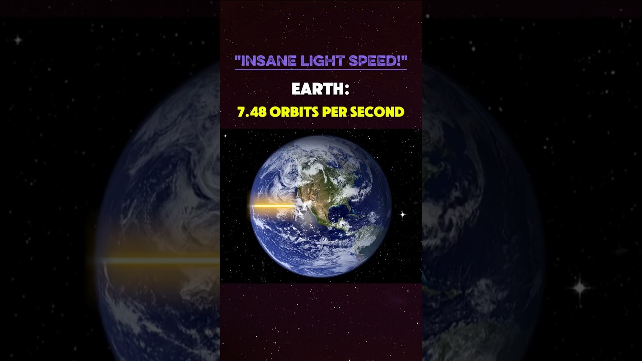 How Fast is Light in Space PART 1 #Space #earth