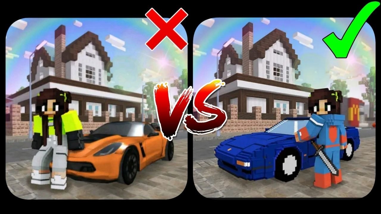 School Party Craft VS Crafty Blox World